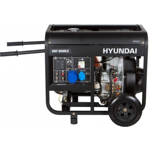 Генератор дизельный Hyundai DHY 8500LE - 3