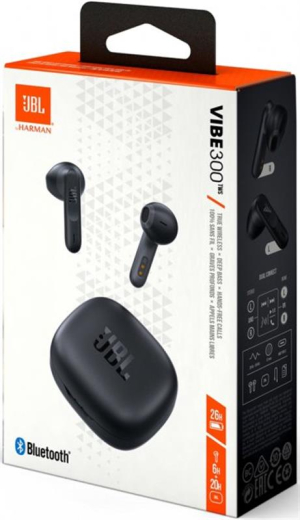 Bluetooth-гарнитура JBL Vibe 300TWS Black (JBLV300TWSBLKEU) - 6