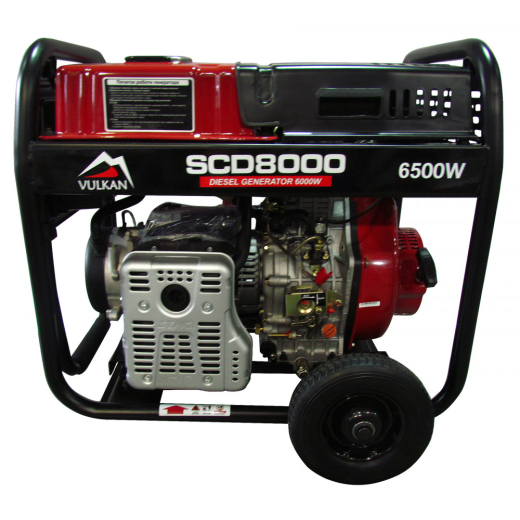 Генератор дизельный 6 кВт Vulkan SCD8000 (SCD8000) - 2
