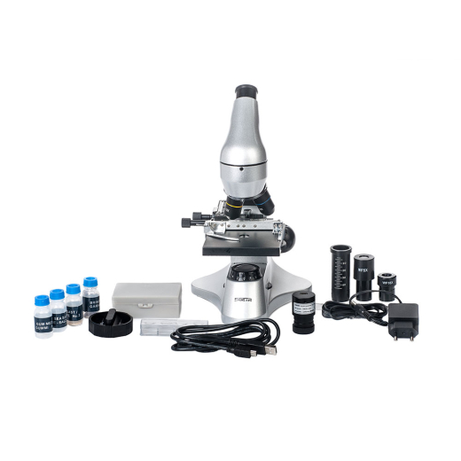 Мікроскоп SIGETA PRIZE NOVUM 20x-1280x з камерою 2Mp (в кейсі) - 8