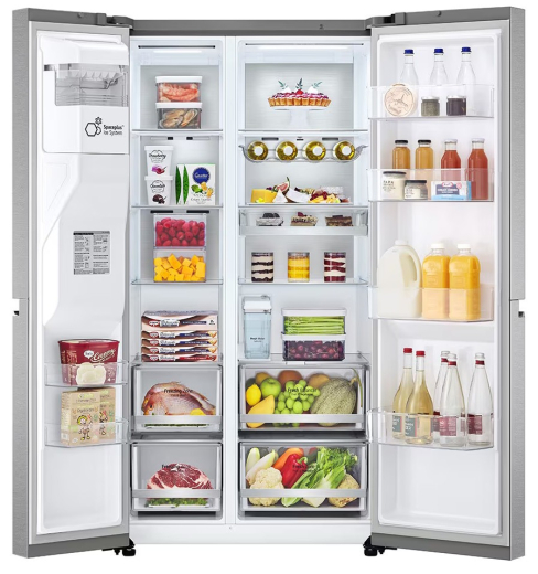 Холодильник із морозильною камерою LG GSLV91MBAC - 3