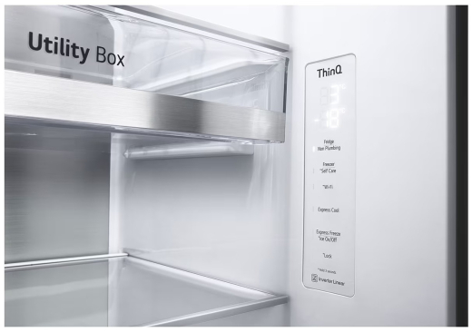 Холодильник с морозильной камерой LG GSLV91MBAC - 4
