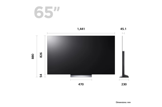 Телевізор LG OLED65C32LA - 5