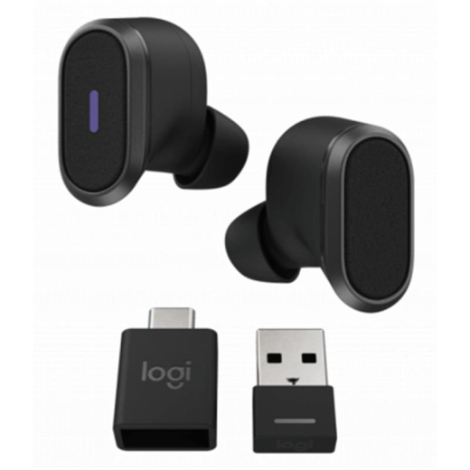 Bluetooth-гарнитура Logitech Zone True Wireless Graphite (985-001082) - 3