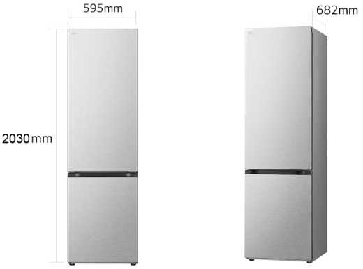 Холодильник с морозильной камерой LG GBV7280DMB - 6