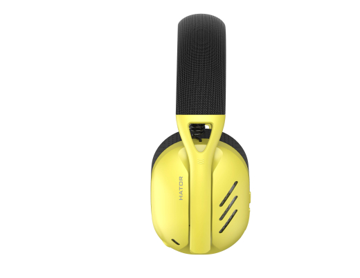 Bluetooth-гарнитура Hator Hyperpunk 2 Wireless Tri-mode Black/Yellow (HTA-857) - 2