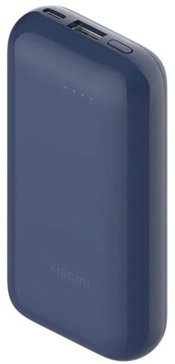 Зовнішній акумулятор (павербанк) Xiaomi Mi Power Bank 10000mAh 33W Pocket Version Pro Blue (PB1030ZM, BHR5785GL)  - 1