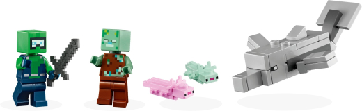 LEGO Конструктор Minecraft Дім-Аксолотль - 4