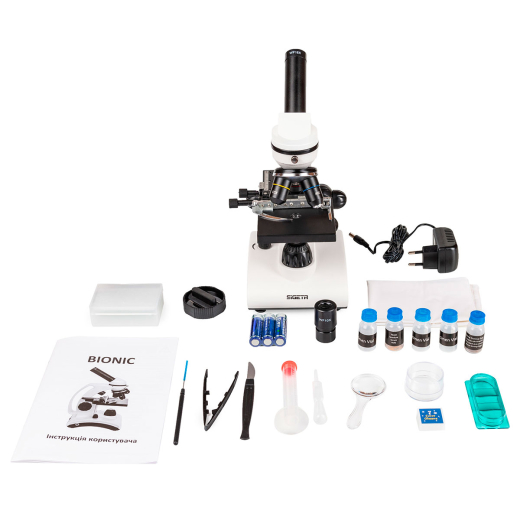 Микроскоп SIGETA BIONIC DIGITAL 40x-640x (з камерою 2MP) - 8