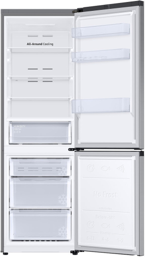 Холодильник з морозильною камерою Samsung RB34C600DSA - 4