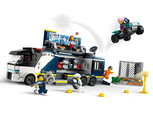 LEGO Конструктор City Пересувна поліцейська криміналістична лабораторія - 7