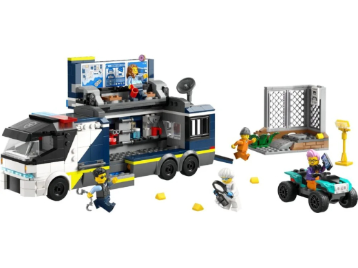 Конструктор LEGO City Пересувна поліцейська криміналістична лабораторія (60418) - 8
