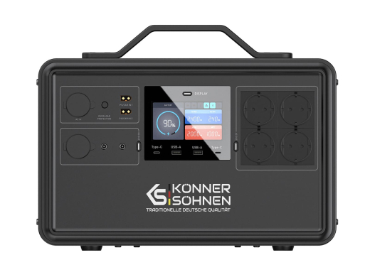 Портативна мобільна електростанція Konner&Sohnen KS 2400PS - 1