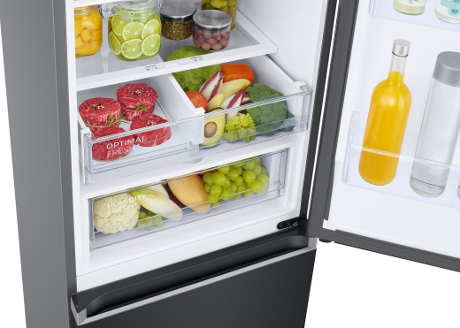 Холодильник з морозильною камерою Samsung RB38C603DB1 - 8
