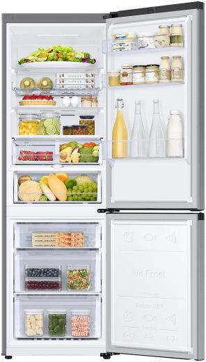 Холодильник з морозильною камерою Samsung RB34C675ESA - 4