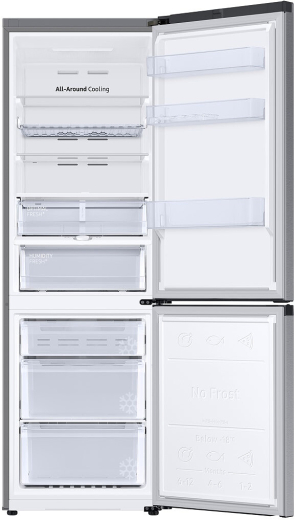 Холодильник с морозильной камерой Samsung RB34C675ESA - 5