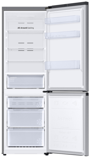 Холодильник с морозильной камерой Samsung RB34C670ESA Grand+ - 4
