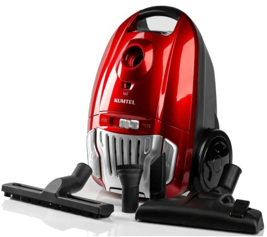 Пилосос з мішком KUMTEL HVC-03 Red - 2