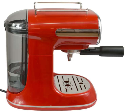 Рожковая кофеварка эспрессо Grunhelm GEC09 red - 3