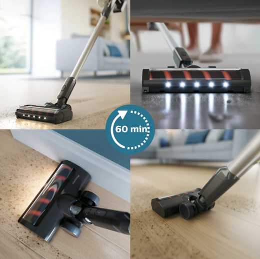 Моющий беспроводной пылесос Philips серии 3000 XC3133/01 - 4