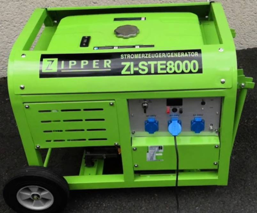 Бензиновий генератор Zipper ZI-STE8000 - 2