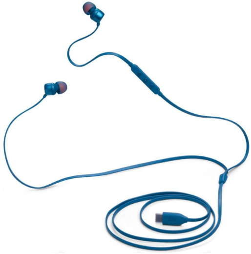 Навушники JBL TUNE 310C USB-C Сині (JBLT310CBLU) - 2
