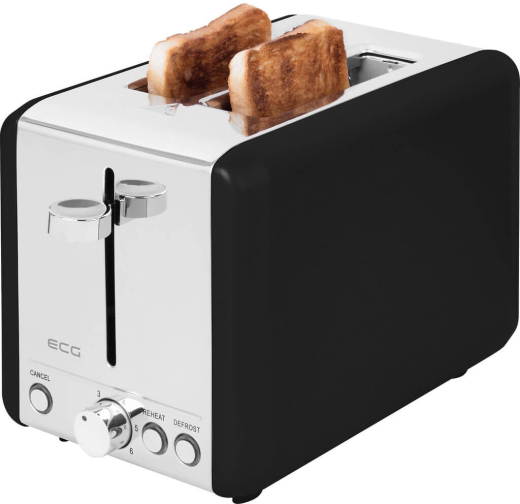 Тостер ECG ST 2708 Tradizione Nero - 6