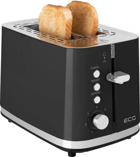 Тостер ECG ST 2766 Vintage Nero - 5