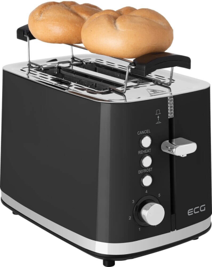 Тостер ECG ST 2766 Vintage Nero - 7