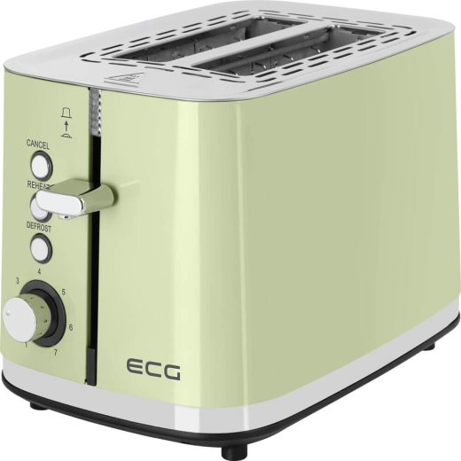 Тостер ECG ST 2766 Vintage Olive - 2