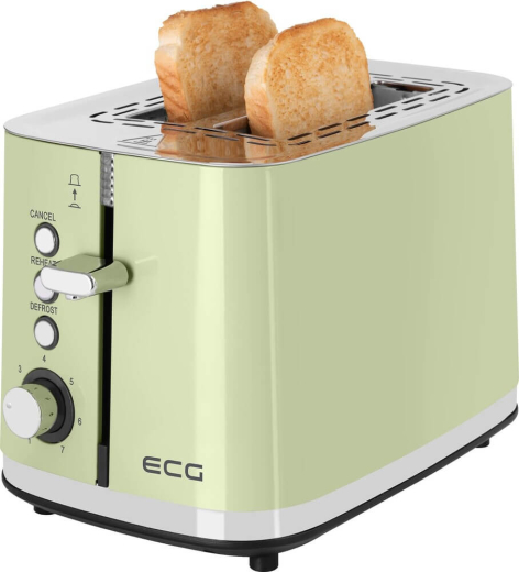 Тостер ECG ST 2766 Vintage Olive - 6