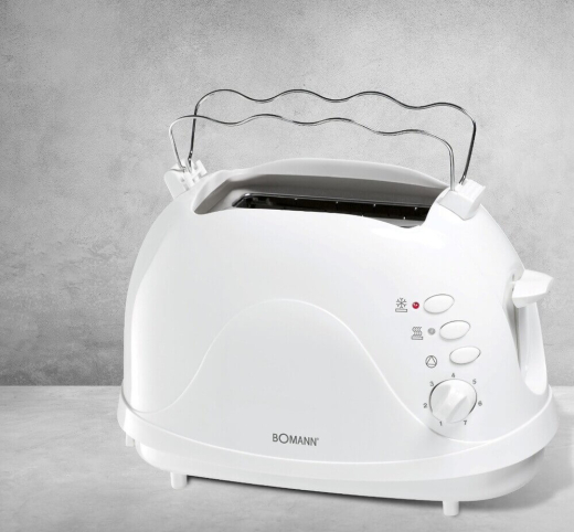 Тостер BOMANN TA 246 CB white - 3