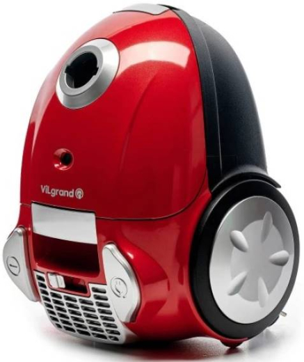 Пилосос з мішком ViLgrand VVC1852 cherry - 2