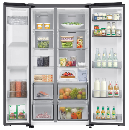 Холодильник с морозильной камерой Samsung RS70F65K1TUA - 3