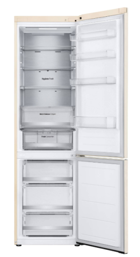 Холодильник з морозильною камерою LG GC-B509FEPW - 2