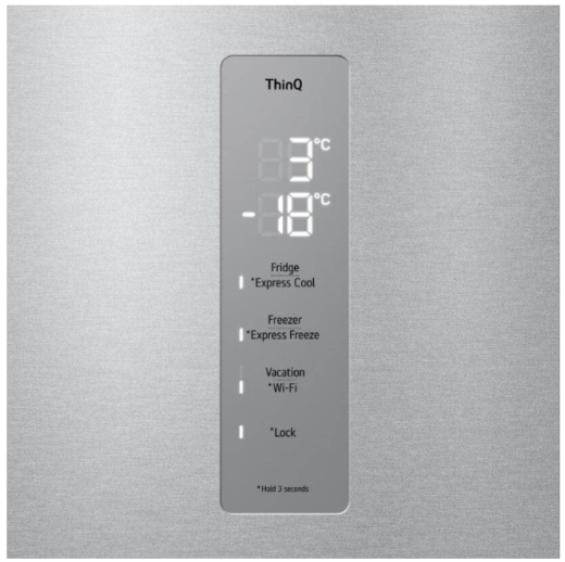 Холодильник з морозильною камерою LG GW-B509FAFW - 7