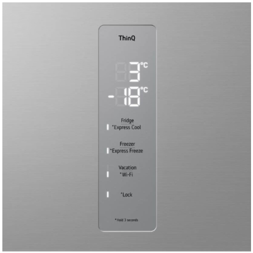 Холодильник з морозильною камерою LG GC-B509FNMW - 6