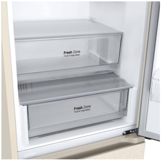 Холодильник з морозильною камерою LG GC-B509FEMW - 7