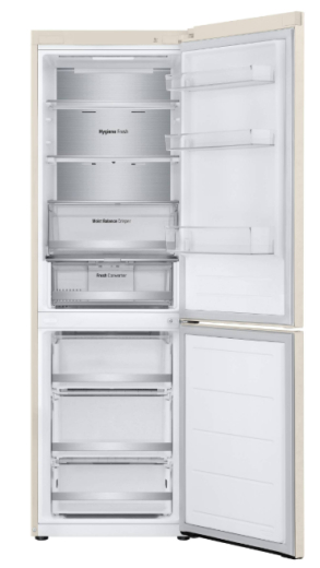 Холодильник з морозильною камерою LG GC-B459FEPW - 2