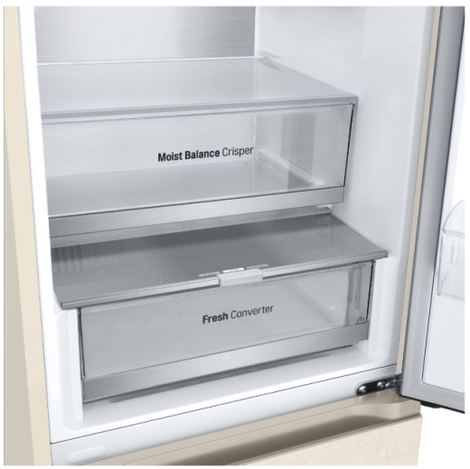 Холодильник з морозильною камерою LG GC-B459FEPW - 5