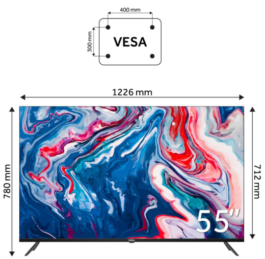 Телевізор Haier H55K801UG - 4