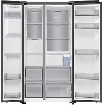 Холодильник із морозильною камерою Samsung RS70F65K1FUA - 4