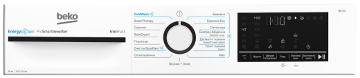 Стиральная машина автоматическая Beko BM3WFU410435WB - 6