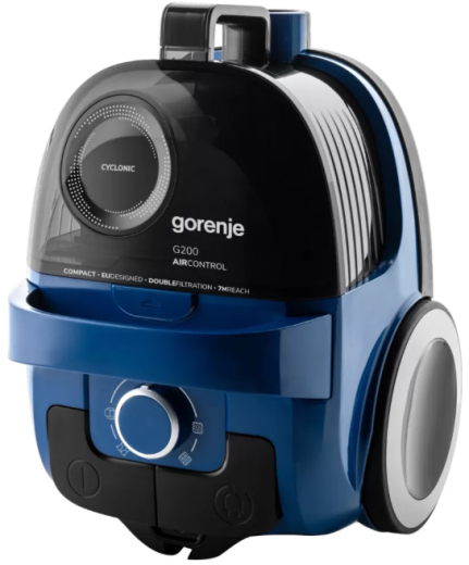 Пилосос для сухого прибирання з мішком Gorenje VCE 01 G2ACBL - 4