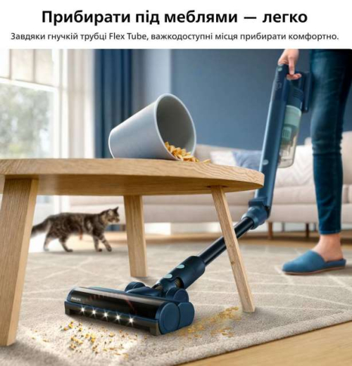 Вертикальный + ручной пылесос (2в1) Philips 5000 Series Flex XC5244/10 - 7