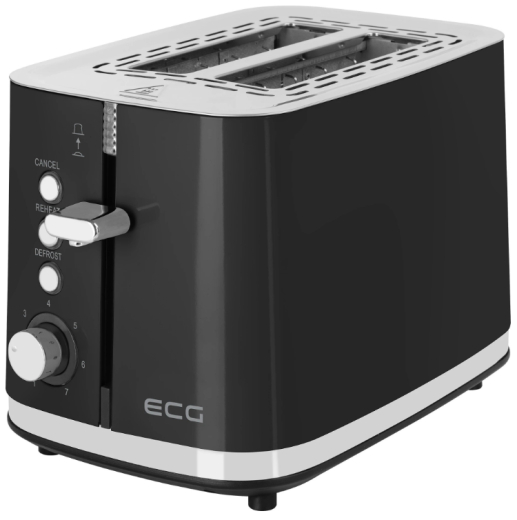 Тостер ECG ST 2768 Timber Black - 2