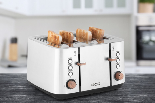 Тостер ECG ST 4767 Timber - 10