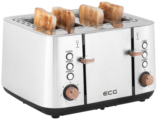 Тостер ECG ST 4767 Timber - 6