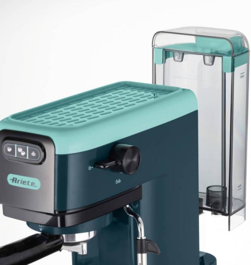 Ріжкова кавоварка еспресо Ariete 1399 Light Aquamarine - 4