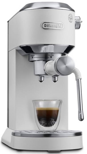Ріжкова кавоварка еспресо Delonghi Dedica Duo EC 890.WI - 2